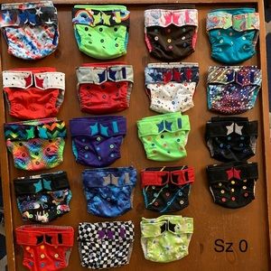 Ragababe Size 0 Cloth Diapers